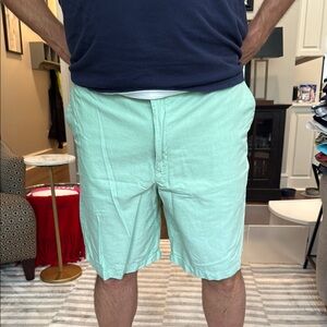 Men's Mint Green Shorts 10.5” inseam. Izod